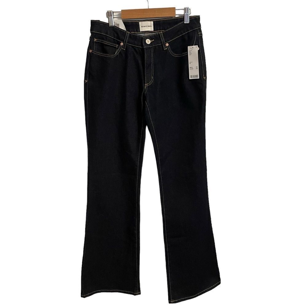 Abrand Jeans A 99 Low Boot Indigo Low Rise Bootcut Denim Jeans Size 26 NEW
